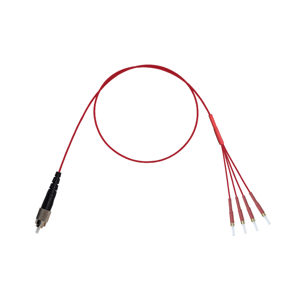 Quad Bundle Fiber Optic Patch Cord