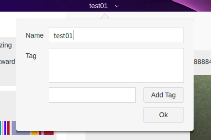 Figure 3-10 File naming and Tag